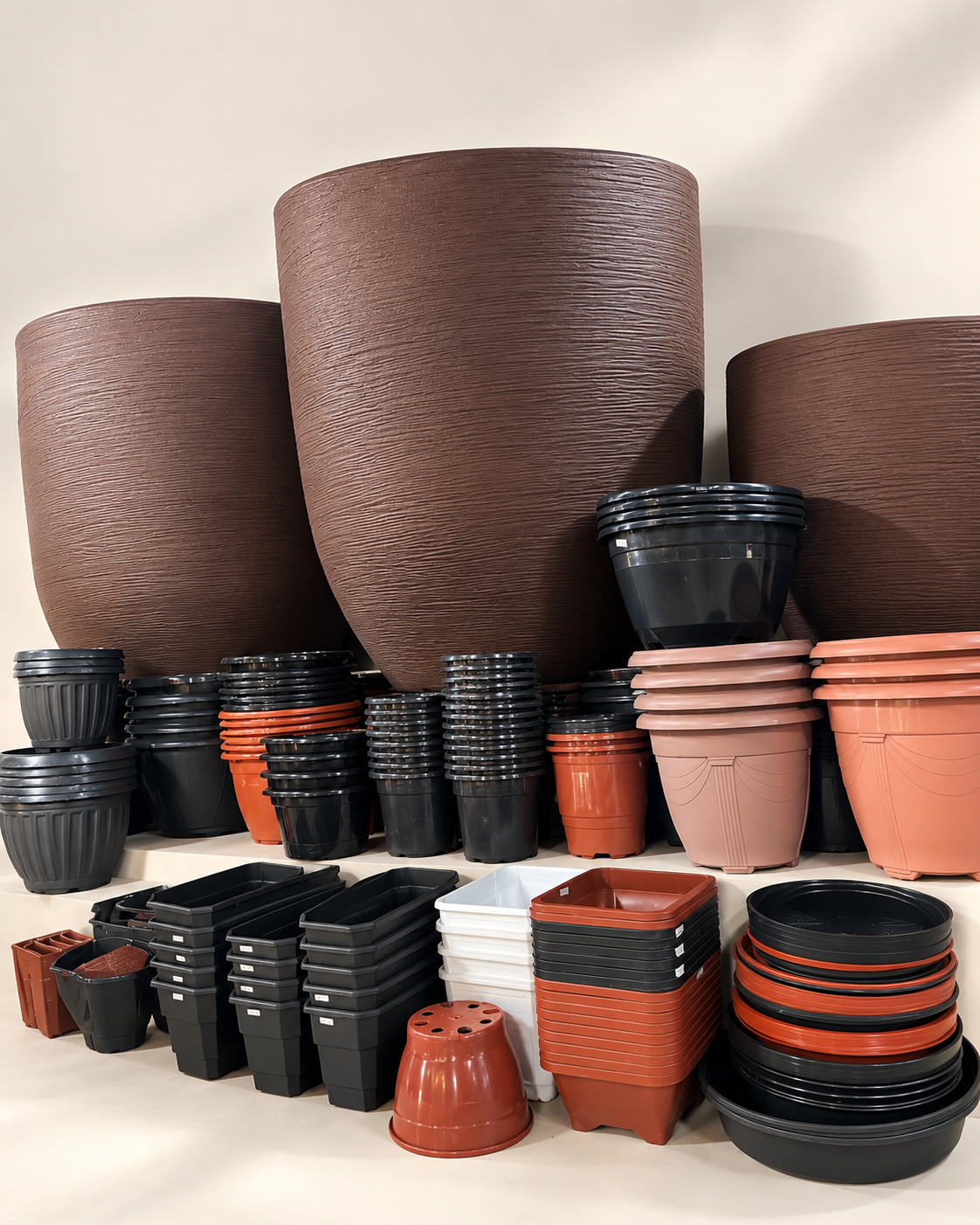 Exposição de Vasos e Jardineiras