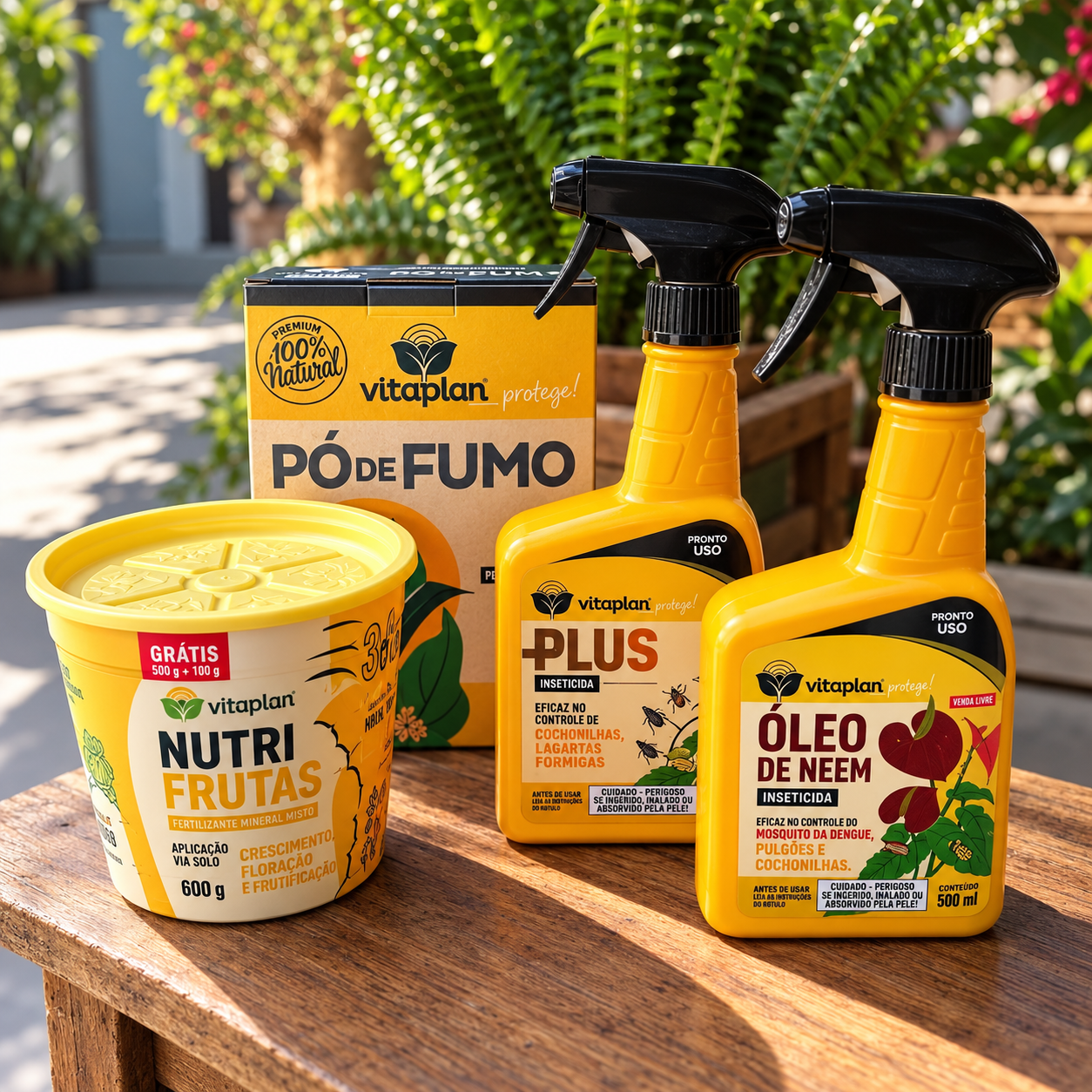 Produtos Vitaplan no Jardim