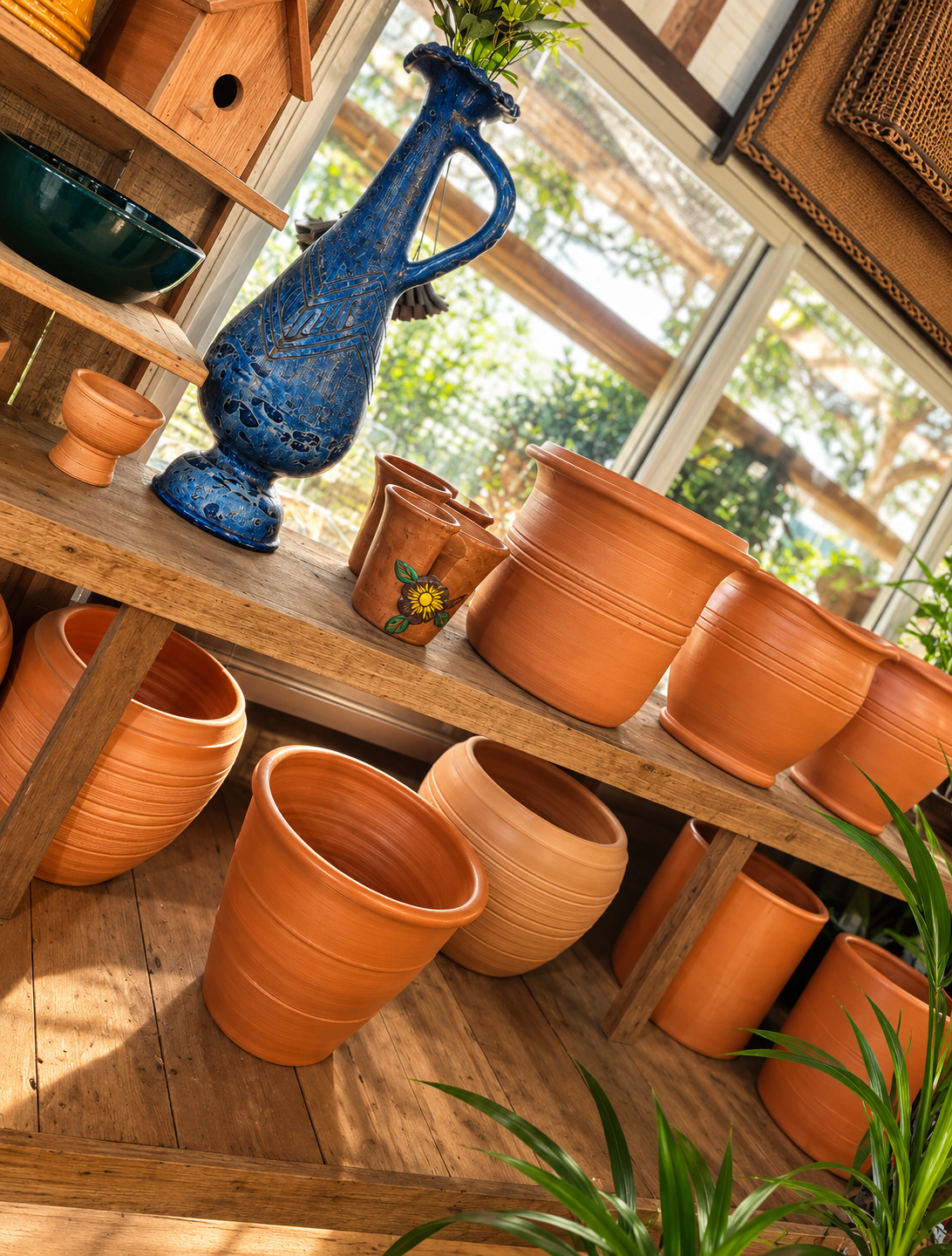 Viveiro Rústico de Cerâmicas e Plantas